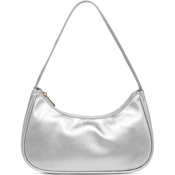 Shoulder Bags for Women Silver - Picture 1 of 7